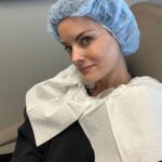 Jaimie Alexander Instagram - Face peel time but make it fashion 🥴 #melasma #dermatology
