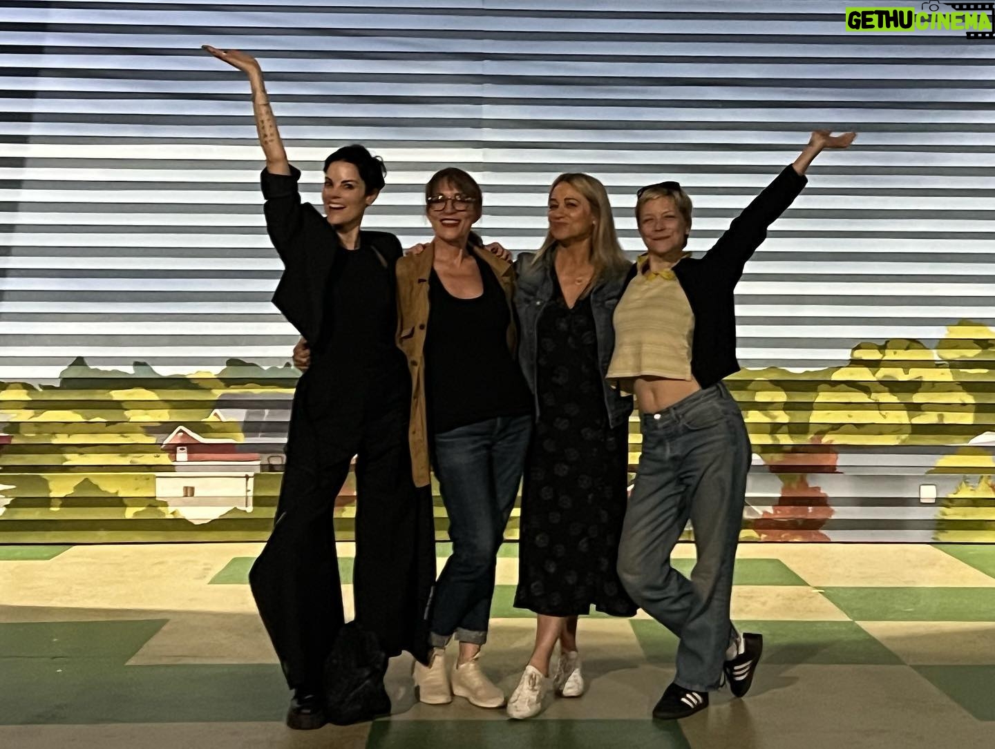Jaimie Alexander Instagram - Wonderfully fun night out supporting our good friend, @kateysagal in @gospelheathermusical 🤩 If you’re in #NYC go check it out. She’s as amazing as always!🔥💛