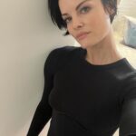 Jaimie Alexander Instagram - Oh don’t mind me, I’m just gonna be cozy all day 🥰 Thank you for the cute goodies, @lunya 😘