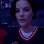 Jaimie Alexander Instagram - EPIC GAME LAST NIGHT🤩 @nyrangers WIN in double OT 🔥 So much fun with my friend @thisisjonboy @thegarden 🏒🏒🏒🏒 #nyrangers #msg