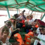 Jaimie Alexander Instagram - Say hello to the women oyster farmers of Kartong, The Gambia 👋 Self Help Africa are working with these women as part of our @irish.aid funded project that aims to improve food security and incomes for 12,000 people, through: - Sustainable oyster harvesting and processing - Waste management - Vegetable production Today, a group of women oyster farmers demonstrated to our Gambia team & @jaimiealexander a number of programme activities, including: - Rack culturing oysters - stringing the oysters and placing on ‘racks’ in the water to better protect mangroves - Sorting through oysters to find the superior female oyster shells - The planting of new mangroves and the protection of existing and restored mangrove forests Why are programmes like this so vital in The Gambia? Low lying coastal areas such as Kartong are particularly vulnerable to the impacts of climate change, putting livelihoods at risk. Part of the solution lies in protecting the previous mangrove forests of the region. Mangroves are a hotspot for biodiversity, providing food and income through activities such as oyster farming - and are also up to seven times more effective than other forests at removing polluting carbon from the atmosphere. Working together, women oyster farmers in The Gambia are transforming their families’ futures and protecting our precious planet too 💚