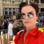 Jaimie Alexander Instagram - Reunited with the badass @stuntgirlheidi on the picket line in support of #stunts #sagaftra and #wga 🪧