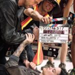 Jaimie Alexander Instagram - FUN FACTS: #bts This is from one of the first fight scenes I ever did for #blindspot. It was summer- 100 degrees outside and the glue from my tattoos had gotten SUPER sticky. Full body of glue, kids. At the end of the day, while changing to go home, I noticed I had gotten gnats, shards of glass, gravel and mosquitos stuck all over my body. Everywhere. And I mean EVERYWHERE… 🥴🤢🙈 #tbt #glamorous #tattoos #sweaty