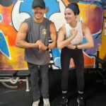 Jaimie Alexander Instagram - Hahaha this is @miguelojedam - my friend and weightlifting coach. 🏋🏻‍♀️ We have a good time 😂 #fitby40 💪🏻