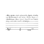 Jake Gyllenhaal Instagram - New Eyes is a non-for-profit organization changing lives by providing new prescription eyeglasses to those in need. I’ve been fortunate to work with them for a number of years now and SEE first hand the opportunities they create for both adults and children through clear vision. I was inspired by some of the letters I recently read and thought I’d share a few. Visit www.new-eyes.org to donate and support if you can!