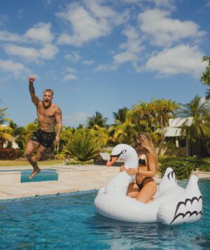 Jake Paul Instagram - one year with you it’s been so fun 
ive been in love since day one 
but the memories and story have just begun
all I need is you to know I’ve won 

my crazy little Dutchie 
how’d I ever get so lucky 
my sweet bumble bee my sweet little honey 
you make my rainy days feel sunny 

i love every moment with you 
even sitting in silence too 
as long as you’re there I’ll be okay 
I fall more in love with you every day 

you’re soul and smile shine brighter than all 
you bring joy into every room and hall
one day I will make you a Paul 
add some babies in who will learn to crawl 

but for now you’ll win the gold 
and soon enough a belt I’ll hold 
champ 1 champ 2 
our big goals will come true 
we’ll dance, celebrate, and scream I love you 
the greatest sports couples story 
who would’ve thought? 
who woulda knew? 

so here’s to many more 
my sweetheart mi amor 
@juttaleerdam