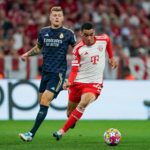 Jamal Musiala Instagram – ⁠Keeping our focus for next week 👊🏽 Thanks for the massive fan support tonight 🔴 @fcbayern