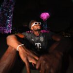 Jamal Musiala Instagram – Shining bright in the night of Singapore 📸💜💚

#AudiFCBTour