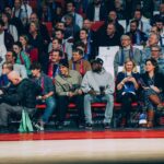 Jamal Musiala Instagram - Courtside 🏀 @fcbayernbasketball