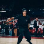 Jamal Musiala Instagram - Courtside 🏀 @fcbayernbasketball