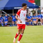 Jamal Musiala Instagram – 1st friendly in the books ✔️ Thanks for the warm welcome!