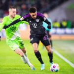 Jamal Musiala Instagram – Great way to celebrate my 100th @bundesliga appearance. Wishing everyone a joyful Christmas time 🙏🏽