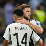 Jamal Musiala Instagram – Tough match against Spain! 💪🏽 Now full focus on thursday 🇩🇪