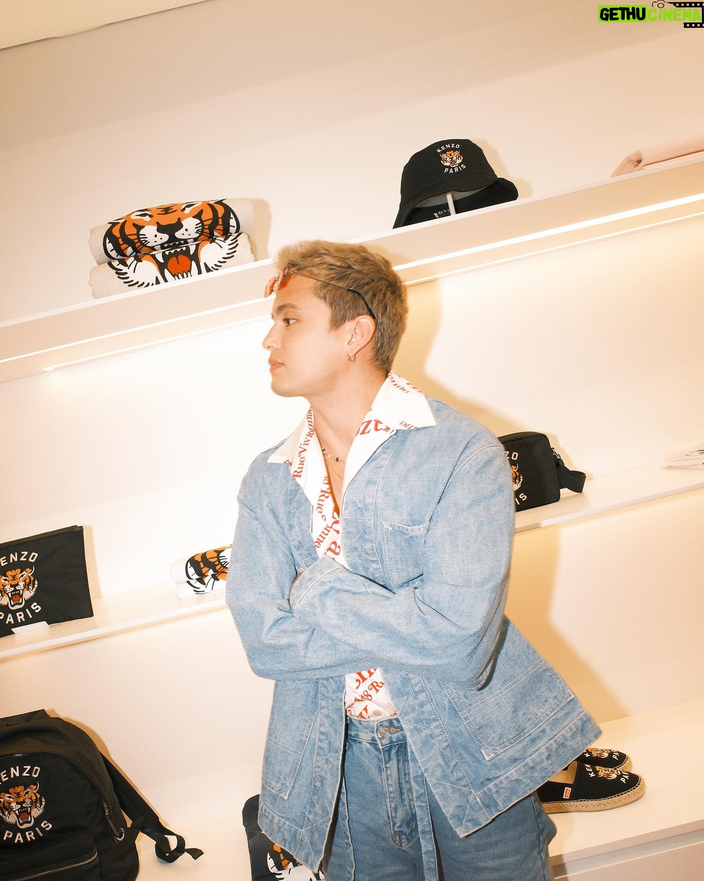 James Reid Instagram - Located at Greenbelt 3 📍 @kenzo #KENZOPH @ssilifeph