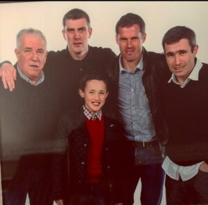 Jamie Carragher Instagram - #happybirthday to the Legend that is Philly Carra! 
My biggest supporter & a man who has always been been there for me, his family & all his mates ❤️
Happy 70th Dad, let’s have a good bevy & a ball today like you have done for the last 70yrs 🍻😂