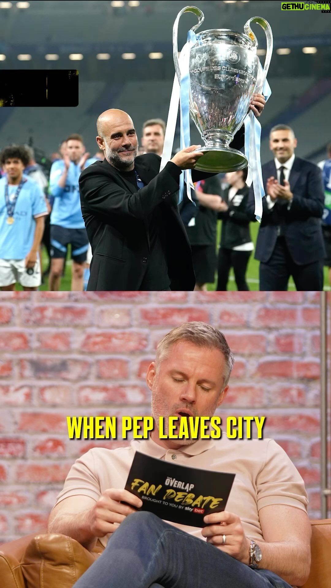 Jamie Carragher - 30.3K Likes - When Pep Guardiola leaves Man City will he be considered the GOAT of all-time Premier League managers? 🐐🤔