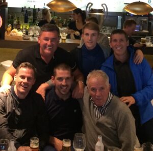 Jamie Carragher Instagram - #happybirthday to the Legend that is Philly Carra! 
My biggest supporter & a man who has always been been there for me, his family & all his mates ❤️
Happy 70th Dad, let’s have a good bevy & a ball today like you have done for the last 70yrs 🍻😂
