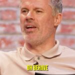 Jamie Carragher Instagram - “Oh behave, Clive.” 👀😂 If Arsenal fail to win a trophy will it still be a successful season for Arteta? 👇