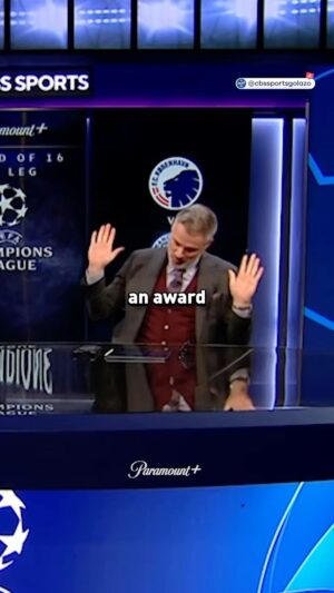 Jamie Carragher Instagram - We know @kateabdo’s intro’s typically involve some @micahrichards banter…

This time @23_carra is in her crosshairs and he’s got something back for her. 👀😂

#UCLToday