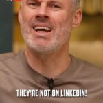 Jamie Carragher Instagram - “He doesn’t tweet any more, he’s above Twitter...”I’m on LinkedIn!” 🤓 Are you Twitter or LinkedIn? 🤔