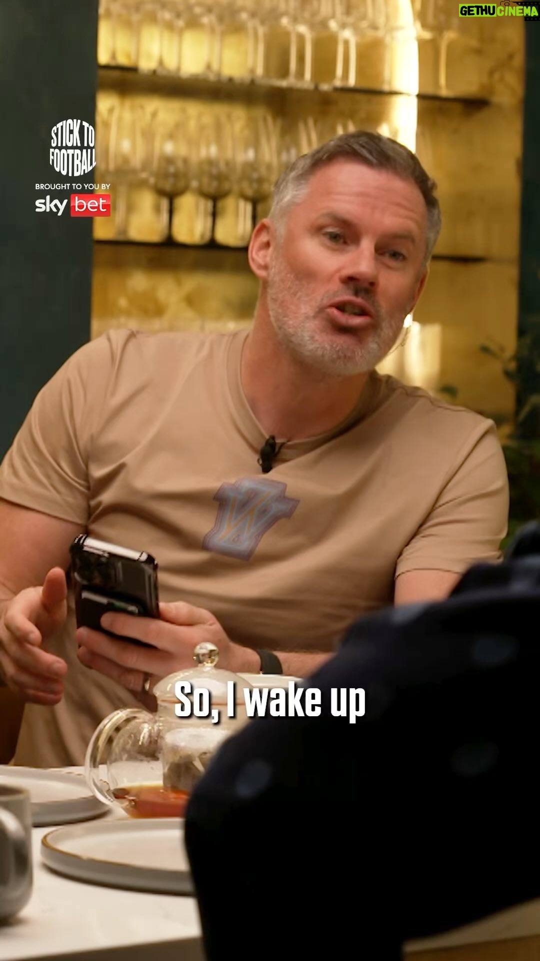Jamie Carragher - 40.5K Likes - “I was so happy!”😁
The first text Gary sent to Carra after the Klopp news! 🤣
Watch via the link in bio 🔗