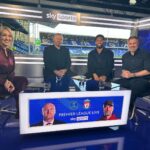 Jamie Carragher Instagram - Everton v Liverpool @skysports @waynerooney 🔵 @danielsturridge 🔴