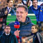 Jamie Carragher Instagram - “I tried absolutely EVERYTHING!” @gneville2 and @23_carra looking back at the former Valencia boss’ touchline outfit choices is an absolute must-watch 😂🍿