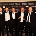 Jamie Carragher Instagram - Great night at the TV broadcast awards with #MNF winning the Sports 🏆 a lot of hard work goes into the show from a plenty of people but especially this lot! @skysports