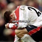 Jamie Carragher Instagram - Had to celebrate a very important @23_carra anniversary on #UCLToday 🟥🤣