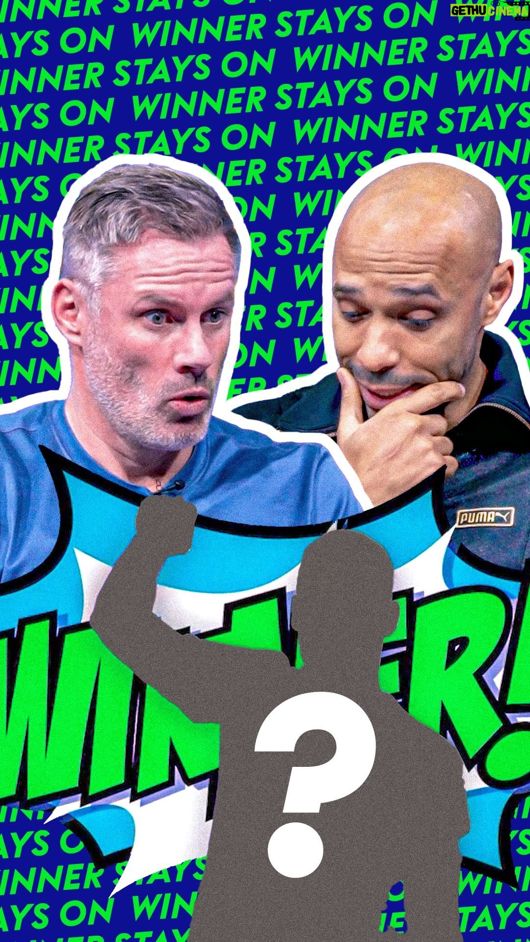Jamie Carragher - 83.3K Likes - The GREATEST EVER PL centre back is... Winner Stays On ft Thierry Henry and @23_carra 💥🍿