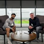 Jamie Carragher Instagram - Interview with @mosalah 👑 ahead of the big game Sunday! @skysports ⚽️