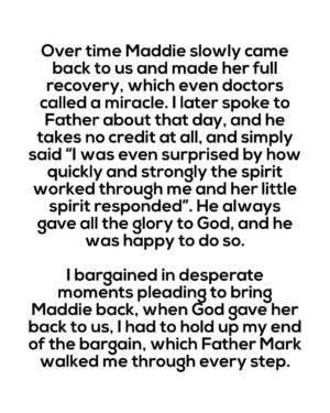 Jamie Lynn Spears Instagram - Our community is experiencing a tremendous loss after the tragic passing of Father Mark.
No words could even come close to explaining the gift that Father Mark was, instead I’m going to tell you a story of my first hand account & testament to how special he was. In 2017, me and my family were in our darkest hour as we watch my little girls lifeless body, while she was in a coma with a machine breathing for her, & things did not look good. My mama or one of her friends had already let Father Mark know of our situation, so he made his way to us, even as inconvenient as it may have been to drive over an hour out of his way on a Super Bowl Sunday of all things. He waited a long time in the waiting room with friends and family, as we were in an ICU for the most severe situations, & you could only have minimal ppl come back, but finally, they let him back, after I begged and pleaded, please let Father Mark back to pray over my baby girl………
CAPTION TOO LONG-
CONTINUED IN MY PHOTO SLIDES ABOVE⤴️⬆️
