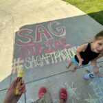 Jamie Lynn Spears Instagram - I had a different post planned for this day, but that’s life🤷🏼‍♀️ sending all my love🤍🤍🤍 #sagaftrastrong (Ran out of chalk before I got to #WGAstrike )
