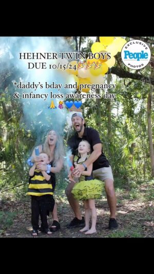 Jamie Otis Instagram - CAN YOU BELIEVE IT?!🥹 BOTH TWINS ARE BOYS!!👶💙👶💙 This mommy and daddy officially have 1 little princess and 3 sweet boys to raise and I couldn’t be happier!!!🙏🤰🎉🥰

Not gonna lie, when Doug ripped open that piñata I couldn’t hide my SHOCK if I tried!😆 TWO BOYS?!!! I thought for sure there was a girl in my belly given how I’ve been feeling!🤰🤪😆 Turns out, twin boys can steal your beauty and keep you sick too!😜

Doug was just as shocked as me bc he really thought our second twin baby was a girl too!😆 If you watched with us live or on our YouTube vid then you KNOW bc you can see it all over our faces!😂

If you missed it, don’t worry! We shared the whole SURPRISING moment when we found out we are “double dick’n” (joke on the vid🤣) with TWIN BOYS on our YouTube page Hanging With The Hehners - I’ve got it linked in my bio and on my stories for ya to find easily!💙

The first thought that popped into my mind after finding out they’re both boys is “could they be identical?!?”👀🤷🏼‍♀️

This twin pregnancy has truly been the most fun (aside from the nausea and fatigue🤪) We are just *LOVING* all the surprises that have been coming along with it!🥰

THANK YOU FOR HAVING FUN WITH US AND FOLLOWING ALONG OUR JOURNEY!🤗

We went from ttc and getting negative pregnancy test after negative test to now having a healthy TWIN pregnancy.🤰 Like, what are the chances?!?🤯🙏🩷 GOD IS GOOD! We are celebrating every single second of it and thanking God every single day!💯

THANK YOU FOR ALL THE PRAYERS, ENCOURAGEMENT & LOVE YOU KEEP SENDING OUR WAY! We appreciate it & WE LOVE YOU🫶🏻

I have not bought anything for these boys (I didn’t talk about it bc I didn’t want to put in universe, but I was def was scared to lose one or both in 1st trimester) But we are 15 weeks today & all is going GREAT so it’s time to start preparing!🤗

I haven’t had a baby in 4 years-both my kiddos are out of diapers so moms please sound off what I should be buying! Baby stuff changes so fast!🤪 I don’t even know the best stuff anymore. I gotta start prepping for these precious baby boys that are literally a gift from God and their big brother in heaven!🙏🥹💙💙