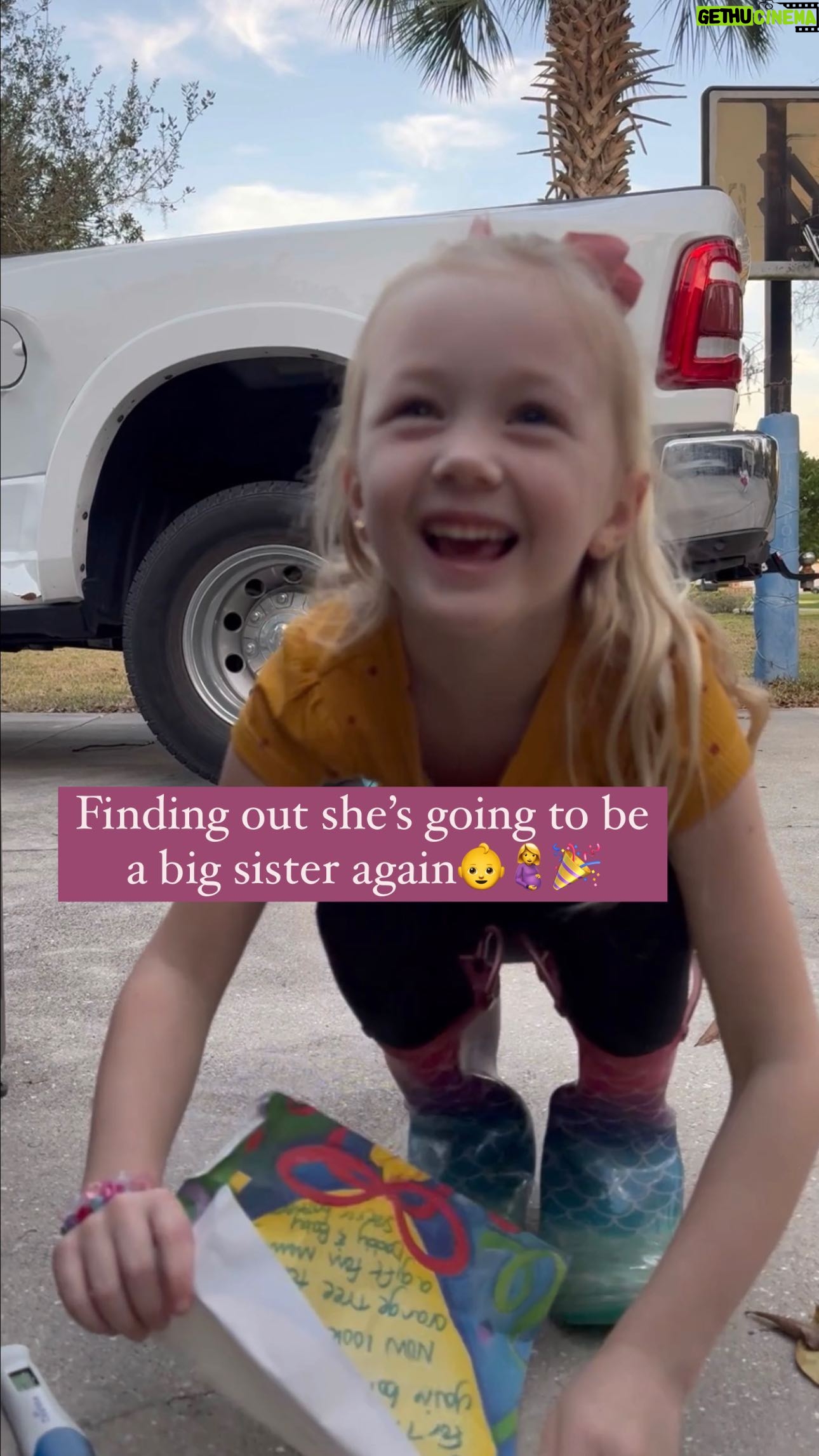 Jamie Otis Instagram - Telling our kids there’s a baby on the way.🤰🎉 Hendrix was so confused.😂🥰 Henley didn’t even finish reading…the moment she realized she RAN UP TO ME AND GAVE ME THE BIGGEST HUG!😭🙏🥰🤗 They’ve been wanting a baby sister or brother for SO LONG.🎉👶💕 We made a super fun scavenger hunt to tell them … and when Hendrix still didn’t realize he’s being promoted to big brother we explained it to him….HIS FACE IS PRICELESS!🥹🥹🥹 The whole video of us surprising the kiddos with our pregnancy is up on our YouTube channel Hanging With the Hehners now! Tap link in my bio to watch or you can comment “promotion” below and the link will be sent directly to your inbox so you can find it easily!🤗 I think this pregnancy is going to be the best of them all bc now we have two extra sweethearts as excited as we are for a little baby to come join our family!💕 And they’re going to be the BEST big sister and big brother.💯❤️ …it’s kinda bittersweet my baby is now going to be my big boy, but he is truly going to be the kindest, gentlest big bro. He loves all animals and all babies.☺️ Ahh, so excited for this journey ahead of us! I’m one of those weirdos who actually enjoys being pregnant!🤰 There is nothing more miraculous than feeling LIFE inside you bounce around! And the kids are already trying to feel the baby kick!🤪🤣 Do you like being pregnant or do you dread it? I know both kinds!😝🤰👶❤️ BTW, if you read my long azz caption & you’re still reading - thank you!! I love you! lol I wanna drop another lil Easter egg for ya … the end of this week’s YouTube video gives a BIG HINT about what our next surprise is for ya!! AND IM DYINNG TO TELL YOU! Next week the video should be ready! Monday at 8! EEEE!!!! So excited!!!! 🥳🎉🤰👶