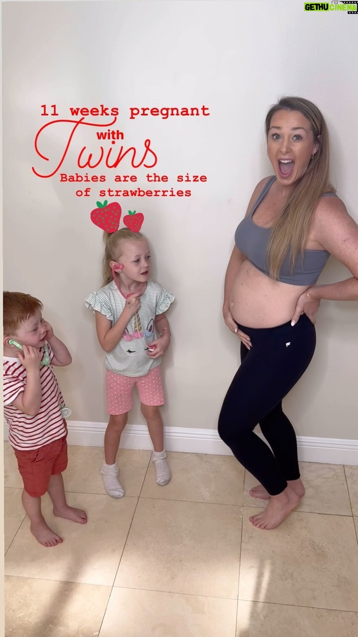 Jamie Otis Instagram - 11 weeks pregnant๐คฐ๐ By the end of this weekend we will know at least one of the genders for our babies!!! Eee!! Im so darn EXCITED!!๐ถ๐๐ถ๐ Iโm having a little gender reveal party Saturday!! Iโm inviting each of my IG subscribers to join us LIVE!๐ I wanted to do something special for them since they spend their hard earned money to support us.๐ (If you subscribe, stay tuned to stories this week and Iโll give you details how to watch live with us!!๐ค) โฆif you donโt subscribe, no worries at all!๐ Iโll have the YouTube video of the full gender reveal out next Monday at 8EST!๐ We are so excited to be on this twin pregnancy journey and sooooo pumped to have you along the ride with us!๐ฅฐ Doug and I did the FULL gender prediction old wives tale thing with the kiddos last weekend! It was so cute!!! And not at all what I expected!๐คช๐
That video comes out tomorrow at 8pm EST on our YouTube channel! Usually itโd be out tonight, but my former assistant-turned best friend DIANA IS COMING TO TOWN!!!!๐๐๐ Weโve been prepping the house for her and her family! One of these days we will have a team dedicated to helping us with YouTube, but until then you get me and Doug๐ THANK YOU for baring with us! Youโre legit the best community of girlfrans! We are so dang thankful for you!๐ #pregnant #preggers #pregnancydiary #pregnancylife #genderreveal