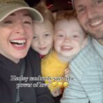 Jamie Otis Instagram - My husband and I began talking to producers TEN YEARS ago this month to find out if we’d get a match and be married at first sight…now it’s a decade later and I dug out this clip of my hubby before he ever met me asking the experts for a wife and hoping to one day have “kids with ice cream all over their face in the backseat”…. @doughehner I birthed your Valentine’s Day gift (two of them!😜) a few years ago just so I could make your wish come true this Valentine’s Day!😘 you’re welcome 😘😂 Happy Valentine’s Day, hubby!💕 We love you so much!!😘