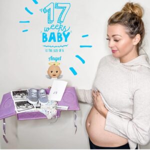 Jamie Otis Instagram - Today I’m 17 weeks & 1 day pregnant w these twins, which is the exact same time I birthed & said goodbye to our first son, Johnathan😔👼💙

I was saying to Doug this morning that it’s an odd feeling knowing exactly how big our babies are inside me … I don’t need fruit comparisons to tell me bc I delivered & held our first baby at this exact time.🤰

I remember very clearly how big (small, really) his precious, perfectly formed hands and feet were…& how delicate his skin was while I held him and kissed him before they took him away from me.👼

These twin baby boys are the same exact size now as he was then.👶👶

Doug & I talked about how BLESSED we are to know these twins are safe and sound inside me. I’ve had ZERO complications with this pregnancy. And the blood test confirmed they’re LOW RISK!🙌🥹 Thank God!🙏💙🙏💙

We are *so thankful* that we got a chance to see our Johnathan and hold him for a short while…my heart will forever be broken and a piece of it will always be missing bc he took it to heaven with him.👼

But, I’m *so grateful* I got to love on him & talk to him before he left us. I know he’s our guardian angel & watches over Henley and Hendrix—and he had a hand in sending us 2 more perfect baby boys.🙏🌈👶👶

When I held him I whispered in his ear & promised him that no matter what I’d spend the rest of my life honoring his short one.💯

Johnathan, I hope you feel loved and honored all the way up in heaven today! Your mommy, daddy, little sis and brothers all love you so much! Thank you for keeping watch over us!

… until we meet again sweet baby boy.🙏🌈👼💙

#pregnancyloss #pregnancylossawareness #infantloss #infertility #infertilityawareness #rainbowbaby #pregnancyafterloss