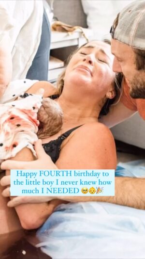 Jamie Otis Instagram - Happy fourth birthday to this sweet boy who has my whole heart wrapped around his little finger.🩵 Hendrix always picks me flowers, gives me kisses & the most snuggly hugs!🥰 He is the first to think of others and offer to help when someone else is feeling sad. If he gets something for himself he always makes sure he saves some for his big sister!🥹🙏

I can’t help but wonder about his big brother in heaven. Before Hendrix came I used to wonder what our oldest son Johnathan would be like…Now I know he’d be the sweetest, kindest, most gentle soul if he’s anything like his lil bro. If he were here with us I could see them running around together climbing trees, rescuing bugs and playing with cars & dinosaurs!🥰

Hendrix, I’m so proud to be your mommy! I absolutely love being able to watch you grow!🙏 I know you’re going to do great things in this world & your daddy & I’ll be by your side every step of the way cheering you on the loudest!!! I love you so much! I hope you had the best fourth birthday today!🥳🎈🎂

PS Thank you to all his internet fraunties who constantly pour love on him & send support his way! So many times youve been there praying for him and sending positive vibes—I’ll never forget way back when we were trying for him and lost two pregnancies prior … & then those febrile seizures he was having! THANK YOU for loving him like family. We love you! 🙏

#boymom #birthdayboy #rainbowbaby #thisisfour #timeslowdown #bittersweet  #momlife