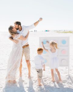 Jamie Otis Instagram - We found out one twin is a BOY.💙 We find out second twin’s gender TOMORROW!! Ahhh I can barely contain my excitement!🥳🤰👶👶 I just handed the envelope (w gender in it) off to Ruth!! She is filling up a piñata with pink or blue items so our kiddos can have fun swinging for the gender!💙🩷 Life is too short not to CELEBRATE every milestone and small achievement…and we are having the most fun CELEBRATING OUR TWINS.🎉 Thanks for all the love and support and prayers!🙏 I feel incredibly blessed to have you cheering for us! We love you!😘 Monday at 8 we share the YouTube video of the reveal but if you wanna join us live you still have a chance to subscribe to my IG! I’d love to have ya in my lil exclusive corner!🥰🥰🥰 I’ve always kinda thought there was a boy and girl in there ?although I really wanted girls 😆) but recently (see last post for reasons) I think it MIGHT BE BOY/BOY!!!💙💙 Doug, Hendrix and Henley think boy/girl. …. So AMAZING to think we will know for CERTAIN TOMORROW!!!🎉🎉🎉🎉🎉 Just for fun- put your last guesses below to see if you’re right 👇 #genderreveal #genderrevealparty #preggo #twinpregnancy #boymom #girlmom #pregnancy