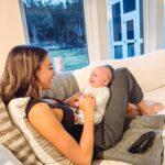 Jana Kramer Instagram – Though he looks identical to his daddy and has the same scowl(as allan says) at times… he is full of smiles too😉 💙.