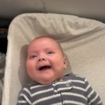 Jana Kramer Instagram – Though he looks identical to his daddy and has the same scowl(as allan says) at times… he is full of smiles too😉 💙.