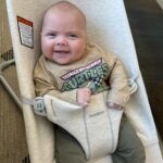 Jana Kramer Instagram – Though he looks identical to his daddy and has the same scowl(as allan says) at times… he is full of smiles too😉 💙.