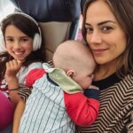 Jana Kramer Instagram - Roman’s first flight was a success 🙌🏼♥️ and I think he enjoyed it too …pic two 💙