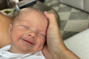 Jana Kramer Instagram - Beyond thankful for my family, our newest addition, my friends and all of you ♥️. Hope you all have a beautiful thanksgiving and enjoy the season you are in as new ones are just around the corner. Xx