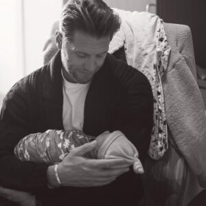Jana Kramer Instagram - Welcome to the world sweet Roman James Russell. Blessed beyond measure for this little miracle. 11.13.2023. 6lbs 1oz.