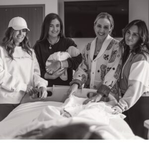 Jana Kramer Instagram - Welcome to the world sweet Roman James Russell. Blessed beyond measure for this little miracle. 11.13.2023. 6lbs 1oz.