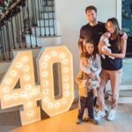 Jana Kramer Instagram – Anyone that has known me since I was 30 has known about my 40th birthday plans. It was one of the many things I wouldn’t shut up about 😂 But like they say, you make plans and God just laughs at them.  When we found out Roman’s due date was my birthday i knew all along God had a way better plan than I could have ever dreamt of. This was exactly how this was always supposed to look and I wouldn’t trade it for anything or any beach in the world. I’m home, with my family… The biggest Unanswered prayer of a gift for my 40th