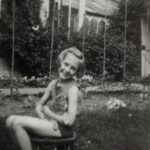 Jane Goodall Instagram - 🐾 Jane often talks about her beloved childhood companion, a dog named Rusty. While many think Rusty ignited Jane's passion for animals, Jane says that in fact, she was born loving animals. Rusty's friendship and intelligence played a different role in Jane's journey. 🐶💡 Rusty's companionship empowered her to challenge the skepticism she faced while earning her PhD. "It was Rusty’s friendship and intelligence that helped me to stand up to the Cambridge professors who told me that only humans had personality, minds, and emotions!" Rusty's companionship and the lessons he taught Jane allowed her to build upon her innate love for animals. 📷 the Goodall Family Alt text: Slide 1: A young girl with short blonde hair and pale skin (Jane Goodall) wearing shorts and a tank top sits on a stool in a backyard cradling a cat and smiling at the camera. Slide 2: A female toddler with blonde hair (Jane Goodall) hugging a plush chimpanzee toy that's almost the same size as her. Slide 3: A young girl with short blonde hair wearing a collared dress pushes a wheel barrow with a dog in it. The dog, Rusty, has a black coat with distinctive white patch on his chest. #JaneGoodall #JaneGoodallInstitute #FunFacts #AnimalWelfare #GirlsInScience #WildlifeConservation #Conservation #Wildlife #Pets