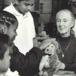 Jane Goodall Instagram - Have you met Mr. H? 🐒 This monkey plushy has been with Jane on many adventures — including when she was named a @unitednations Messenger of Peace (last slide)! Mr. H was given to Jane by Gary Haun (slide 2), a man who lost his eyesight at 21 years old, who pursued his dreams of being a magician despite the challenges of working in a field known for visual techniques. As Jane often shares, Gary initially thought he was giving her a chimpanzee plushy, until she had him feel that Mr. H had a tail (chimpanzees and other great apes don’t have tails, but monkeys do). Jane was deeply inspired by Gary’s story, and so she decided to carry Mr. H as a symbol of the indomitable human spirit — one of her four main reasons for hope! 📸 credits: Video: JGI Image 1: Roger Kyler Image 2: Roy Borghouts Image 3: Michael Collopy Image 4: UN Dept of Public Information Alt Text Slide 1: Video of Dr. Jane Goodall in a sunlit room holding a monkey plushie and answering the question “What is the story behind the plush toy monkey you’re holding” Slide 2: A photo of Jane with Gary Haun, who is wearing sunglasses and a magician’s hat, both holding Mr. H in between them. Slide 3: photo of Jane at a podium holding up Mr. H to the audience with one hand presenting his tail. Slide 4: A photo of Jane with children who are petting Mr. H, because as Jane says, the inspiration rubs off. Slide 5: A photo of Jane and former UN Secretary-General Kofi Annan at her appointment ceremony as a United Nations Messenger of Peace in 2002 with Mr. H in between them. #MrH #Magician #JaneGoodall #JaneGoodallInstitute #JaneAt90 #Hope #HopeIntoAction #Education #StoryTime #Plushy #TravelCompanion #UN #MessengerOfPeace